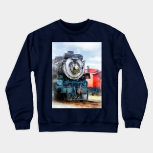 Trains - Locomotive and Caboose Crewneck Sweatshirt